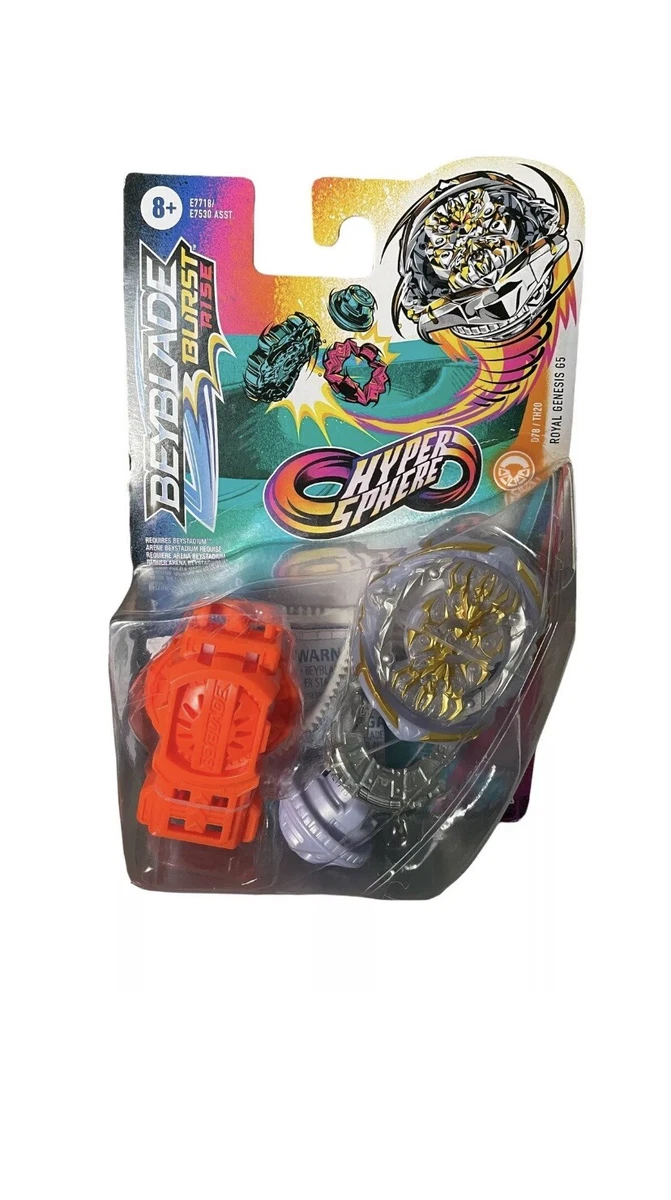 Gladys paquete limpiar New Hasbro Beyblade Burst Rise Hypersphere Royal Genesis G5 Starter Pack 8+  | eBay