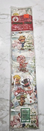 VINTAGE STRAWBERRY SHORTCAKE BEDRUCKTES SEIDENPAPIER 1 PACKUNG MIT 10 BLÄTTERN OBEN OFFEN - Bild 2 von 9