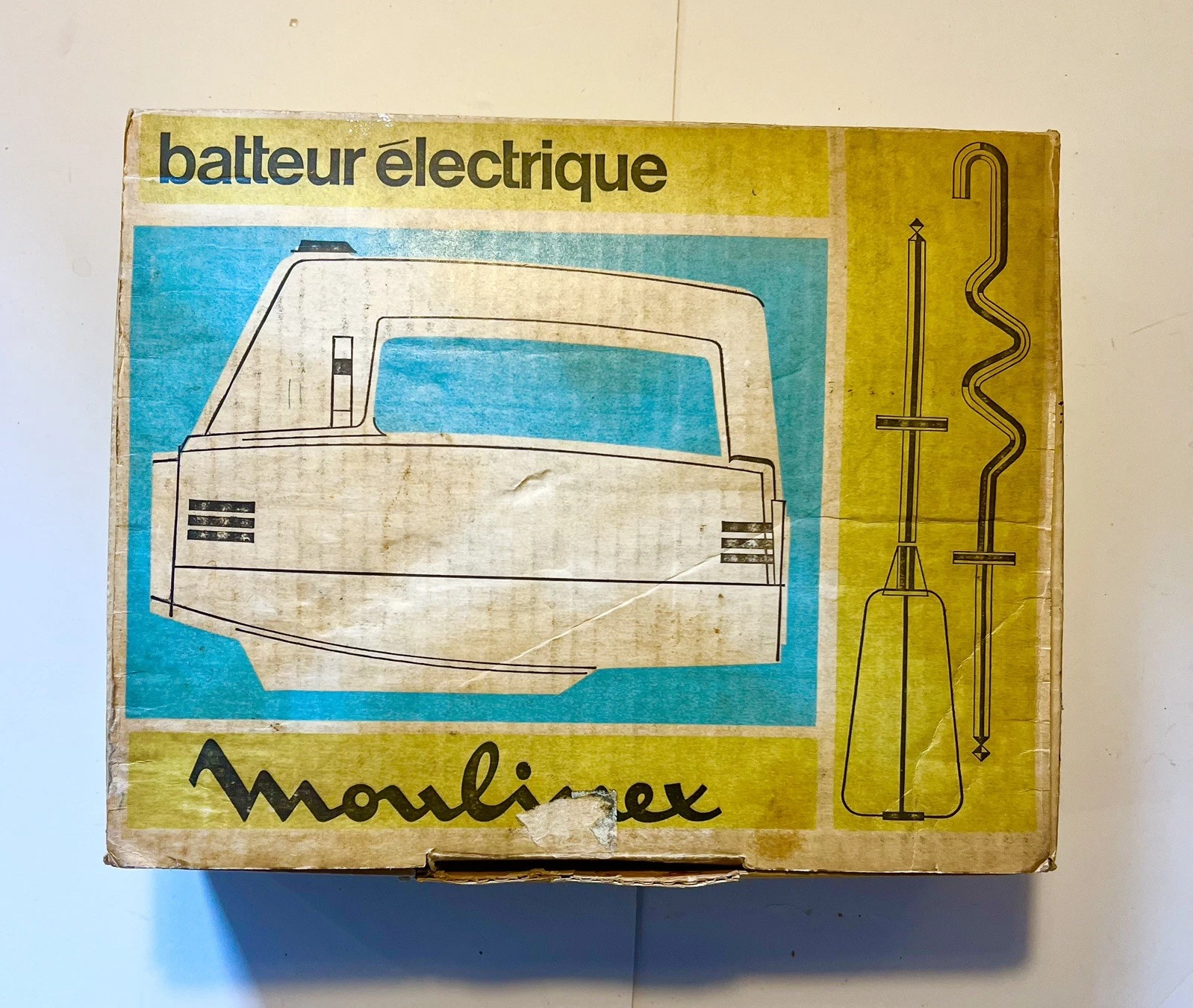 Vintage Moulinex Major Beater Model S Hand Mixer Working Retro Electric Mixer
Opens in a new window
