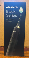 AquaSonic Black Series Ultra-Whitening Electric Toothbrush, Black