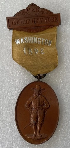 GAR 1892 WASHINGTON D.C./DEPT. OF NEW YORK