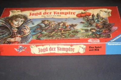 Jagd der Vampire - Das Spiel mit Biß - Ravensburger 1991 -sehr guter TOP Zustand - Bild 1 von 4