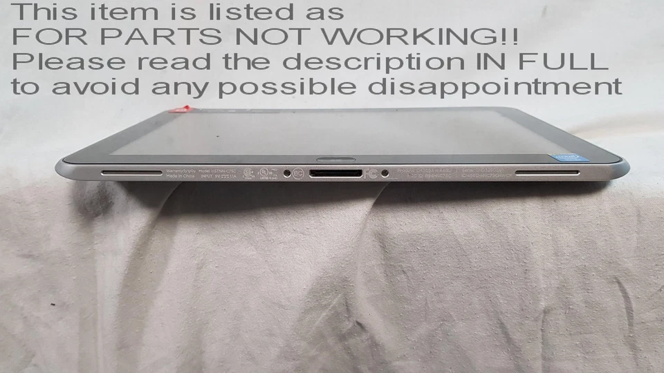 READ DESCRIPTION! HP Elitepad 900 G1 Windows 10.1inch tablet - Image 3 of 4