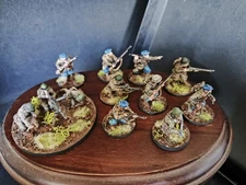 Bolt Action 28mm WW2 French  Army 12 men Squad PROPAINT Warlord Games 2/4