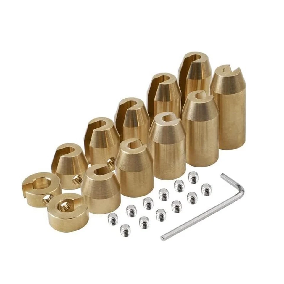 Universal Motorcycle Reusable Brass Wheel Spoke Balance Weights Refill 12pack - Image 4 of 4