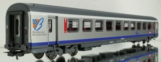 PIKO VOITURE SNCF CORAIL VTU TER "RÉGION DE BOURGOGNE" A10 tu