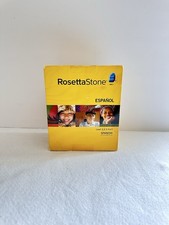 Rosetta Stone 3 Spanish Latin America Espanol Level 1,2,3,4  5 for PC, Mac
