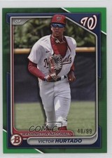 2024 Bowman Draft Green 48/99 Victor Hurtado #BD-168 17f8