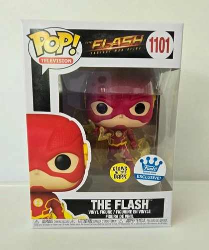 Funko Pop The Flash #1101 Glow in the Dark, Funko Exclusive