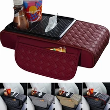 Car Armrest Cushion Cover Center Console Box Protector Pad Cup Holder For TOYOTA