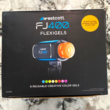 Westcott FJ400 FlexiGels Color Gels Set, 8 Multicolor Reusable, 4780