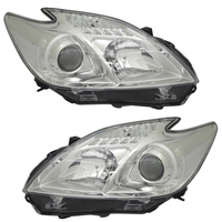 Scheinwerfer Set FüR Toyota Prius 3 Ab 2011- Chrom H11 HB3 LWR Stellmotor ZVW