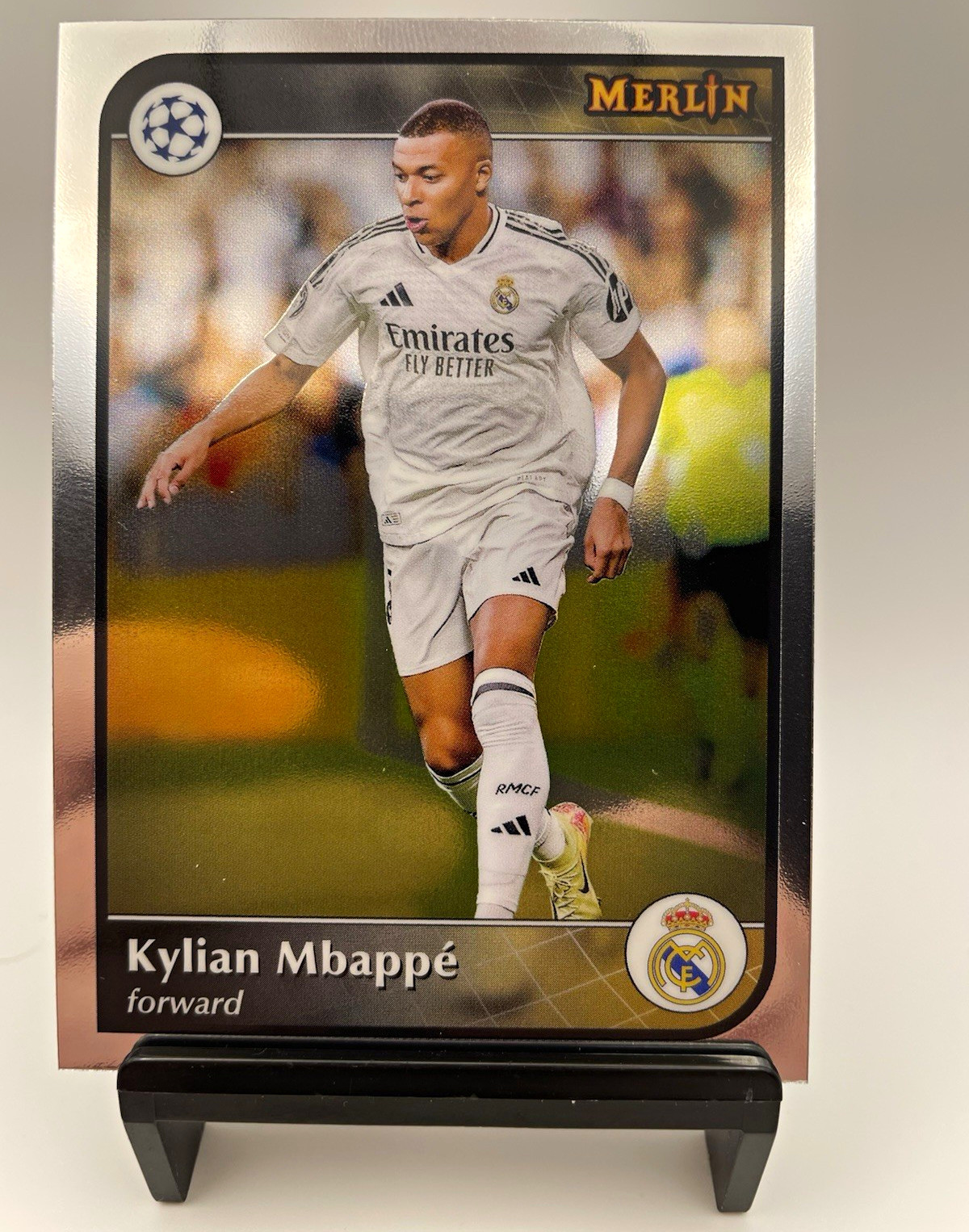 Topps Merlin Collections Mbappé Real Madrid #9 2025 Base Card