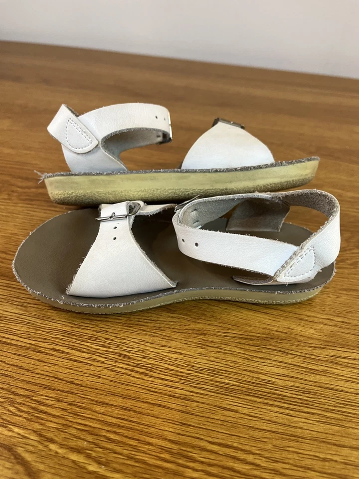 Sandalias de agua salada Sun-San Surfer blancas talla 9 Foto 2 de 4