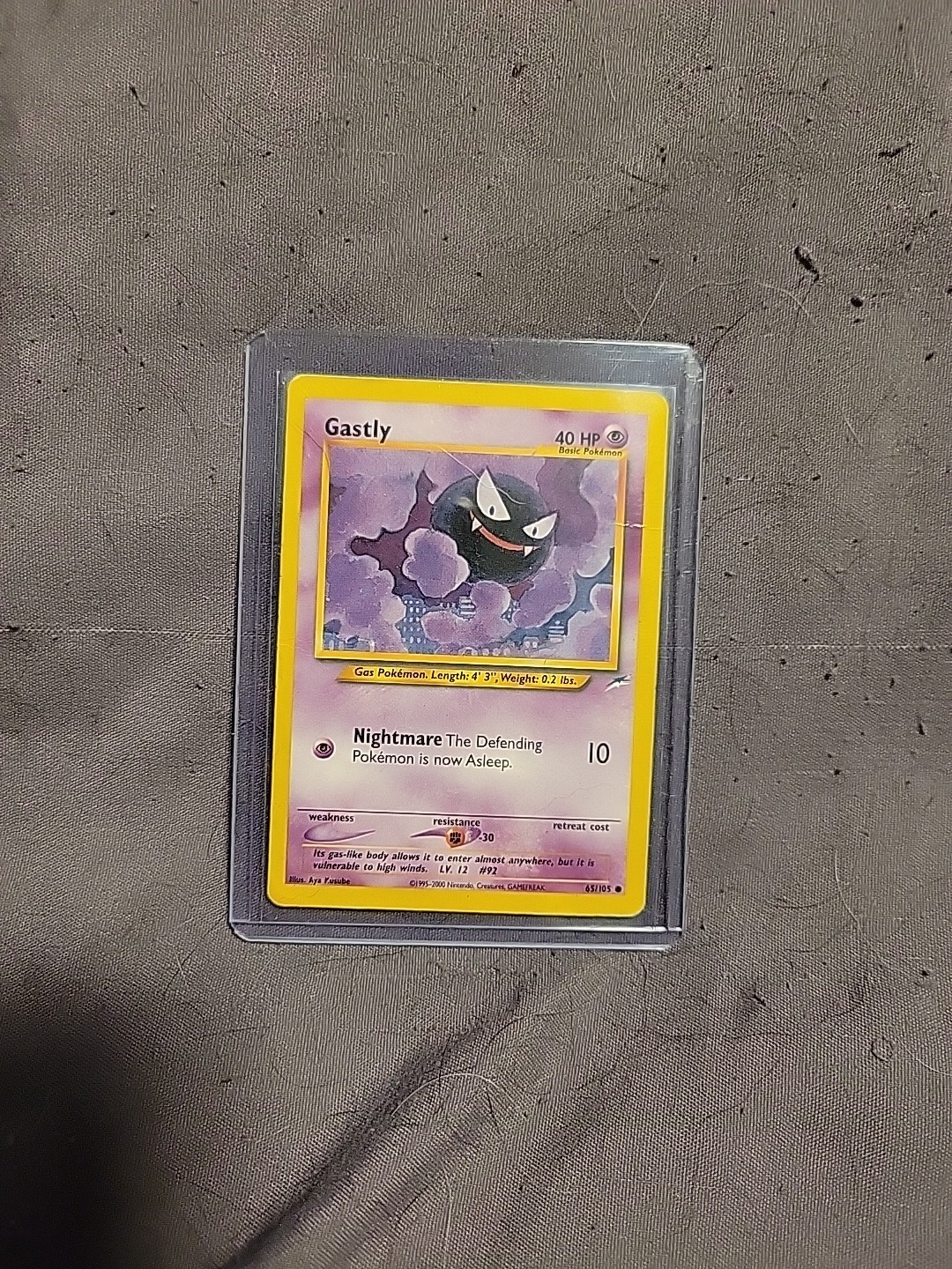 Gastly 65/105 Neo Destiny Regular