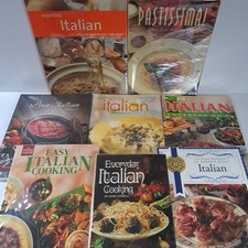 Italian Cuisine Pasta Cookbook Bundle X 8 Book