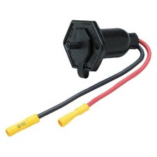 Seachoice Trolling Motor Plug - Female Receptacle - 12 V 10 AWG 2-Wire