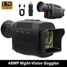 2.7K 48MP Night Vision Monocular Digital Infrared Monocular Handheld Telescope