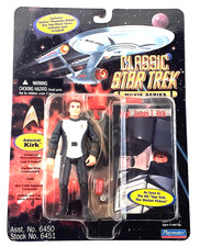 STA TREK PLAYMATES - CLASSIC MOVIE SERIES - ADMIRAL KIRK ACTION FIGURE - NEW