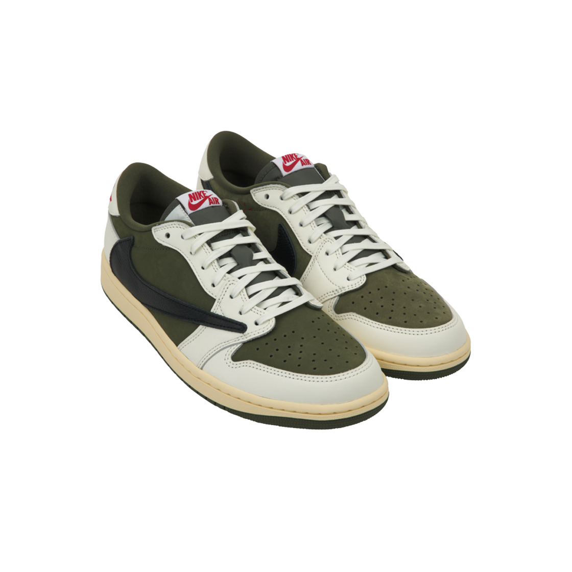 Size 7 - Travis Scott x Air Jordan 1 Retro OG SP Low Reverse Olive