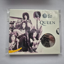 Royal Mint Music Legends £5 Coin Set BU – Queen, Bowie, Elton John, The Who