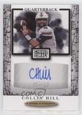 2021 Sage Premier Draft Auto Collin Hill #A108 Auto 2b2