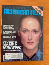 American Film Magazine January February 1988 / Daniel Day Lewis Meryl Streep