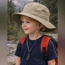 Outdoor Research Kids Insect Shield Sun Hat UPF 30 Beige