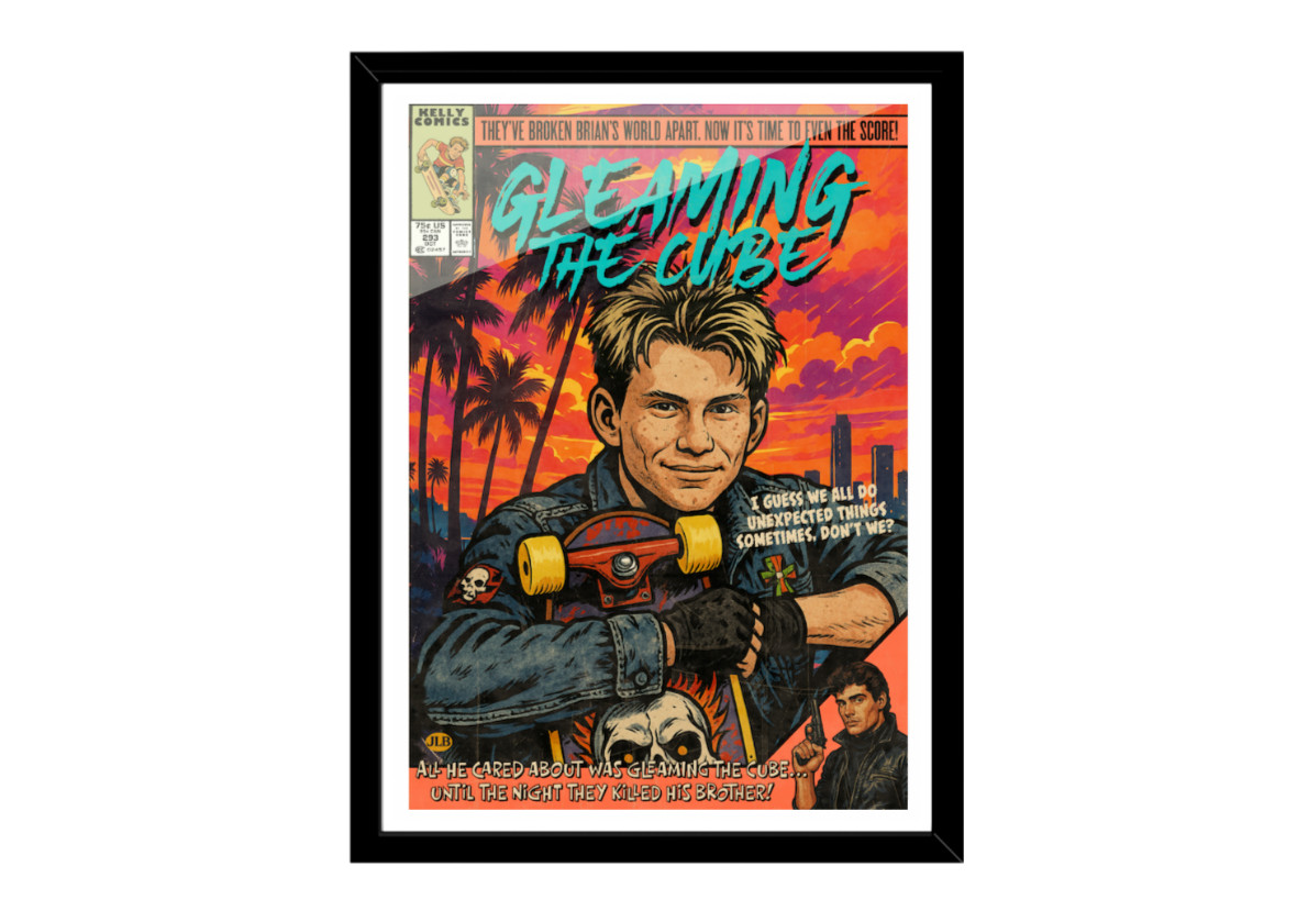 Gleaming the Cube, Movie, Pop Culture Art Print. Ltd Edition