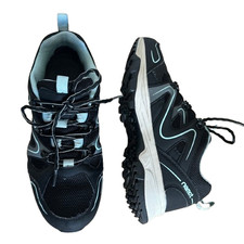 Riemot Women's Hiking Trainers Black Sz UK 6 EU 39 Waterproof Walking Lace RE005