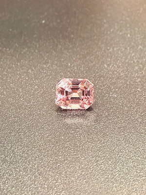 Natural Light Purple Spinel Octagon Brilliant/Step Cut 1.36ct CGRL 6.8x5.47mm