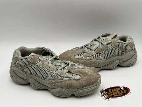 Adidas Yeezy 500 Salt 2018 taglia 9 5 autentiche Kanye West Ye basse autentiche usate