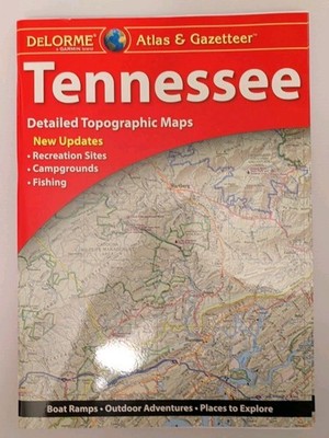 Delorme Atlas & Gazetteer: Tennessee (Sheet Mapsheet Map - Detail Un)