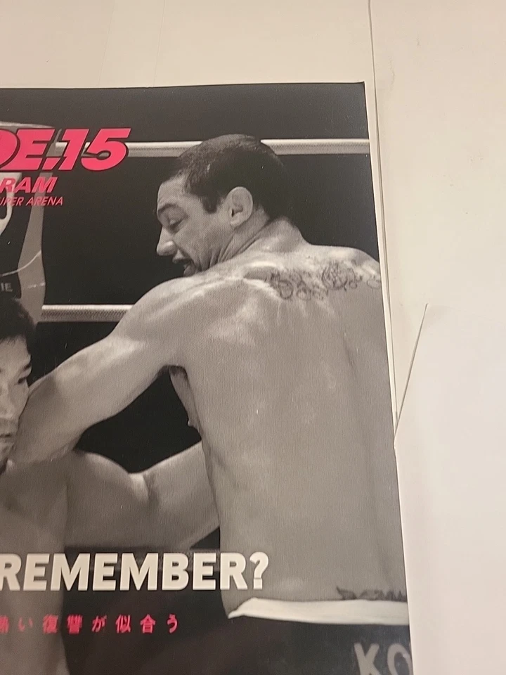 PRIDE FC 15 Official Event Program MMA UFC RIZIN Rare - Image 4 of 4