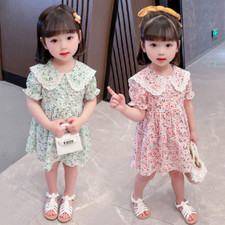 Children's Dress Floral Dress In Little Child Skirt Baby Princess Skirt