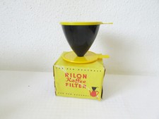alter DDR Kaffeefilter RILON Dederon Filter Kunststoff in OVP