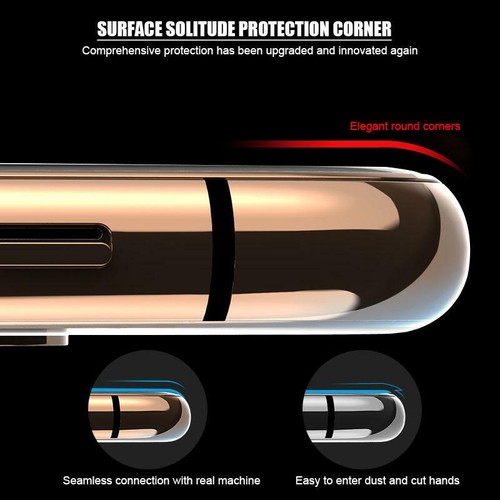 4x Protector De Pantalla Película Hidrogel For Iphone 15 Xs 7 8 11 14 13 Pro Max - Picture 5 of 12