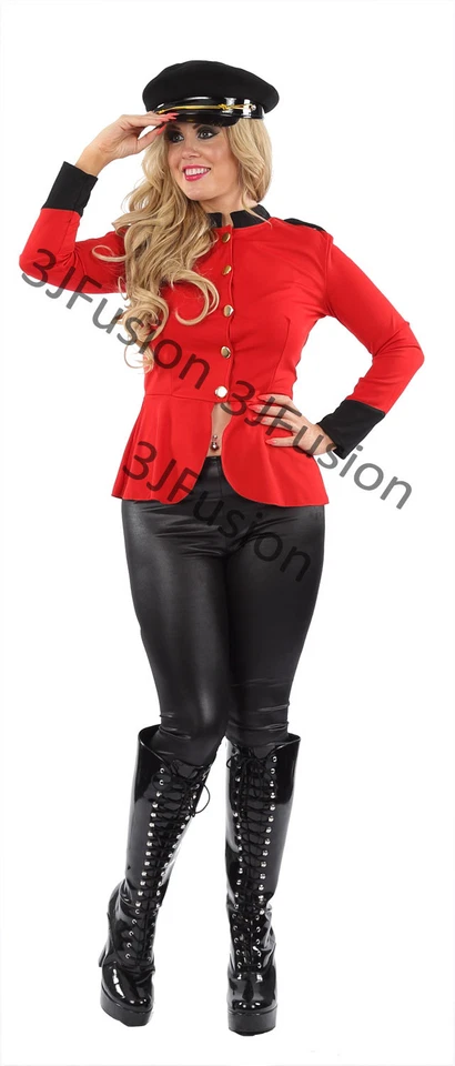 Ladies Womens Cheryl Cole X-Factor Pop Soldier Fancy Dress FREE HAT & POST (AU) - Image 3 of 4