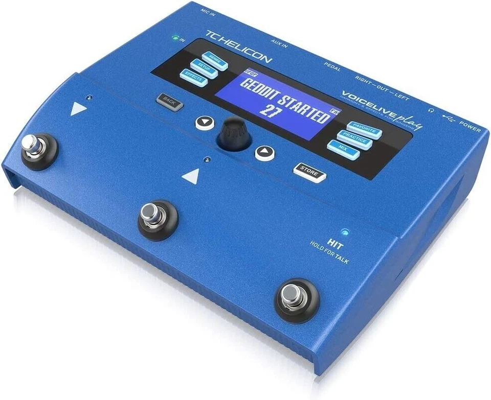 TC HELICON VoiceLive Play Vocal Effect Processor Pedal NEW - Image 4 of 4