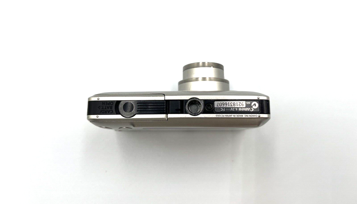 Canon IXY DIGITAL 210 IS Compact Digital Camera Silver with Box