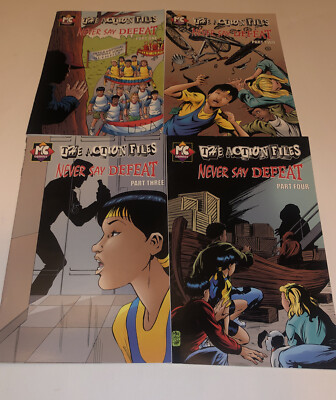 Scholastic In Action イン・アクション・シリーズ45冊セット The Action Files MC Comics- 4 Different Stories Complete 4 Comic