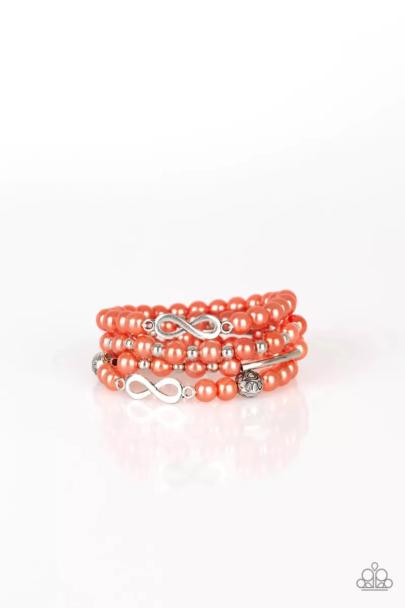 Orange bracelet deals paparazzi