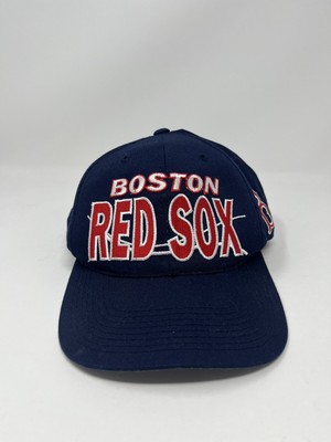 Vintage 1990s Boston Red Sox Big Logo MLB Baseball Snapback Vintage 1990s Boston Red Sox Big Logo MLB Baseball Snapback