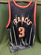 Steve Francis Autographed jersey With COA Houston Rockets
