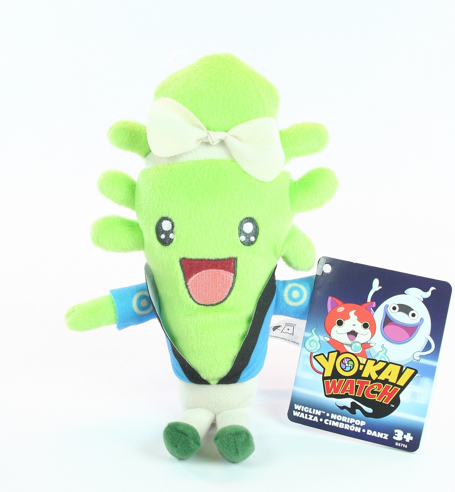 YO-KAI WATCH plush WIGLIN 8"" soft toy seaweed game - NEW!