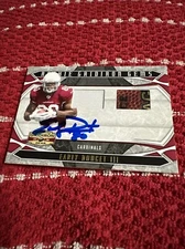 2008 Donruss Gridiron Gear Gems /50 Early Doucet III #212 Rookie Auto RC