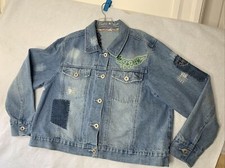 Vanilla Jean Denim Women s Distressed Jacket ...