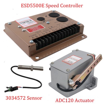Diesel Generator Governor ADC120 Electric Actuator + Speed Controller + Sensor
