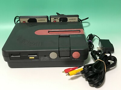Sharp Twin Famicom console system Choose Red Black NTSC-J Nintendo