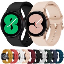 Sport Silicone Watch Band Strap For Samsung Galaxy Watch 4 5 6 40mm 44mm 45mm 47